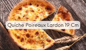 Quiche Poireaux Lardon 19 Cm